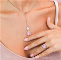 Collana Boccadamo Donna in Lega metallica Cristallo XGR727 - XGR727